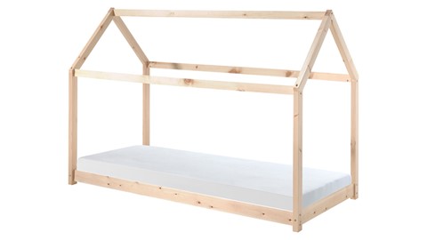 Bed Cabane, beige