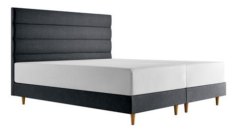 TEMPUR® boxspring FORM™ Horizontal vlak, dark grey