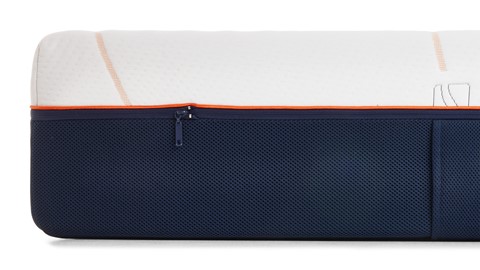 Traagschuim matras Cool Motion 5, wit/blauw/oranje