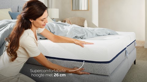 Pocketveermatras Platinum Coolmax 100, 200 en 300