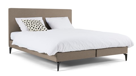 Boxspring Cisano vlak met Silver Pocket Deluxe Foam matras