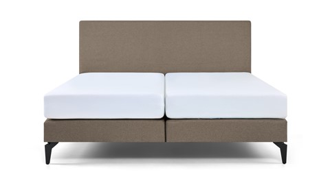 Boxspring Cisano vlak met Silver Pocket Deluxe Foam matras