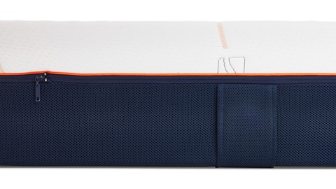 Traagschuim matras Cool Motion 8, wit/blauw/oranje