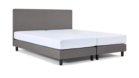 Box Ambra vlak met Silver Pocket Deluxe Foam matras