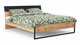 Bed Oakham, oak wotan/black