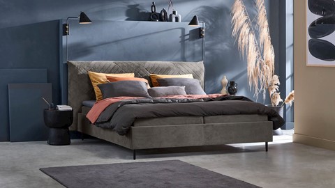 Bed Sapphire, grey