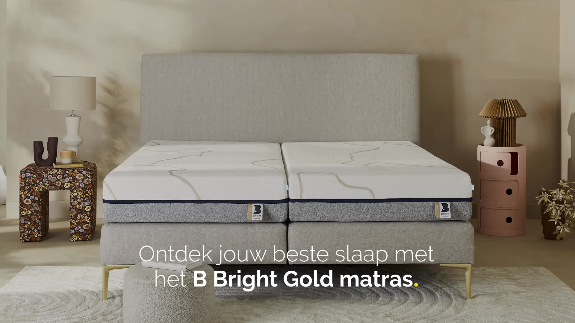 B Bright Gold productvideo - Beter Bed 